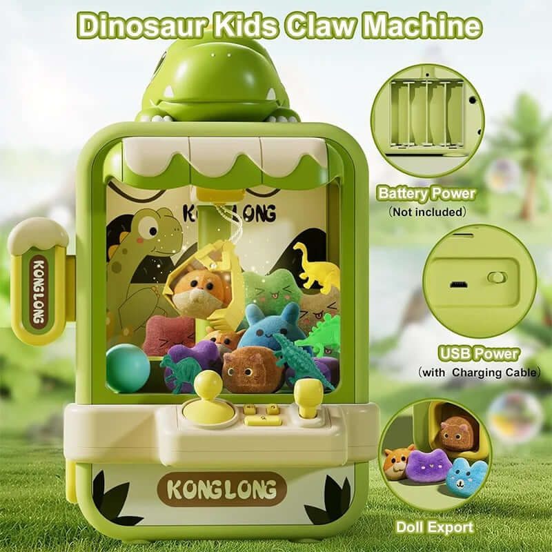 Claw Machine Toy – Fun Educational Toy with Jurassic Park Theme