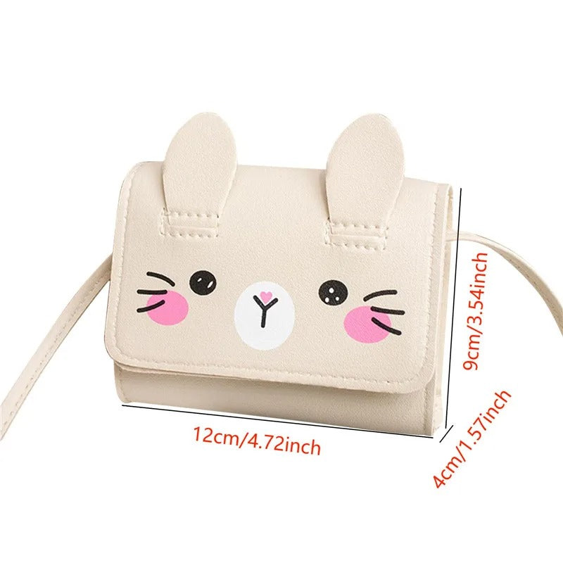 Mini Shoulder Bag - Kids PU Shoulder Bag for Everyday Use
