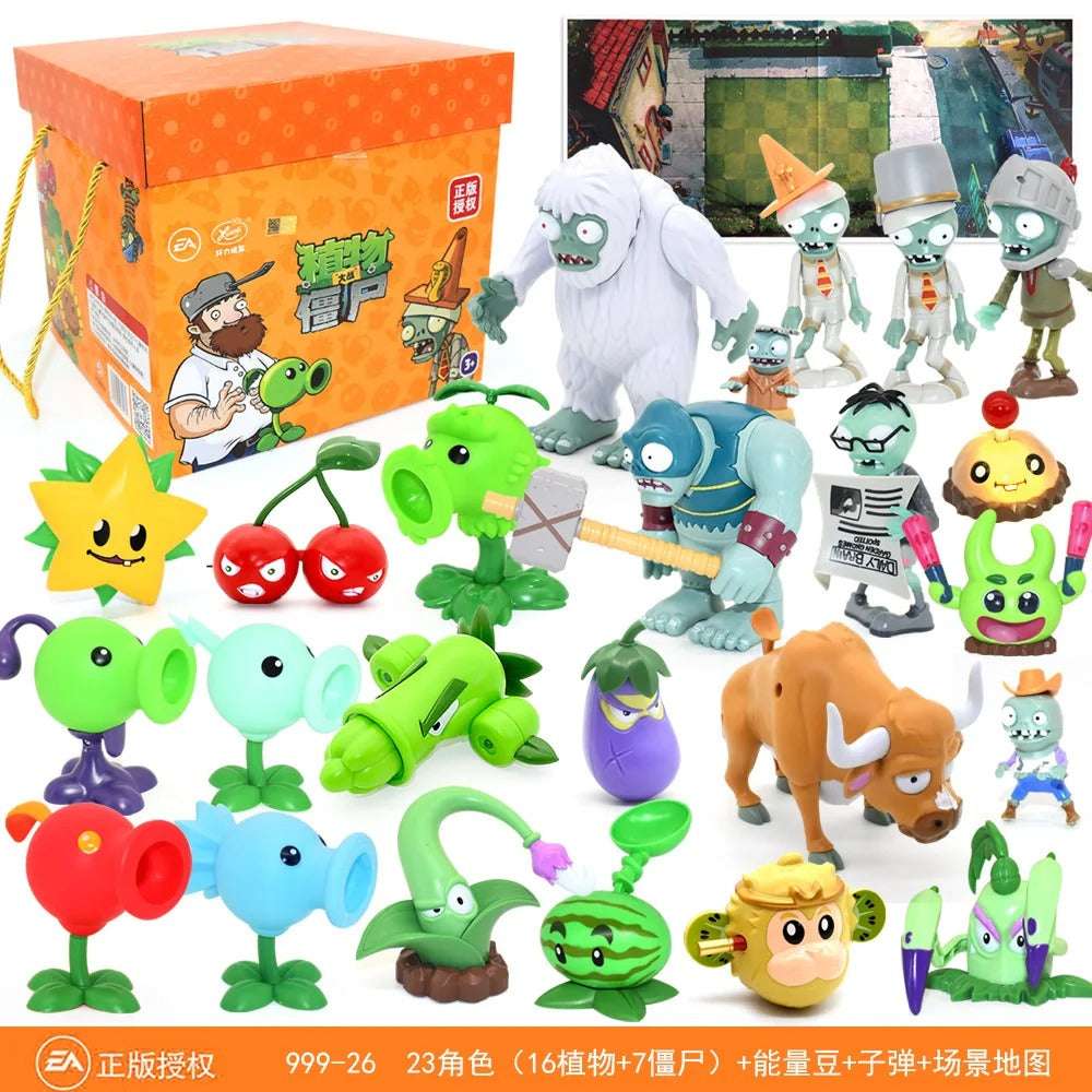 Plants vs Zombies Toy Set – Light Edition Action Game for Collectors
