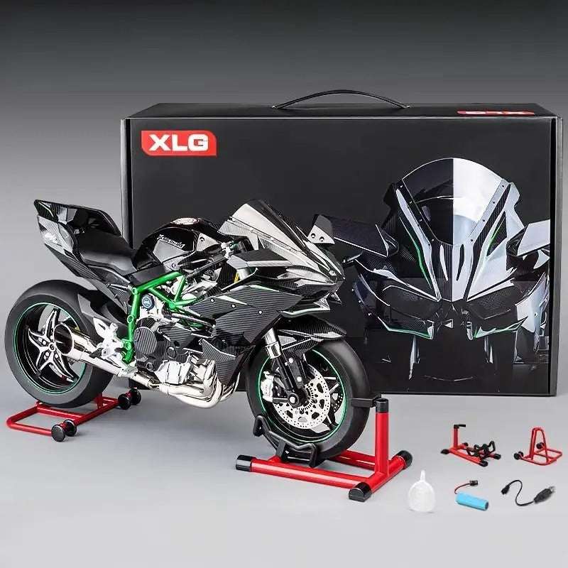 Kawasaki H2R Motorcycle Model – 1:6 Scale Diecast Motorcycle Model
