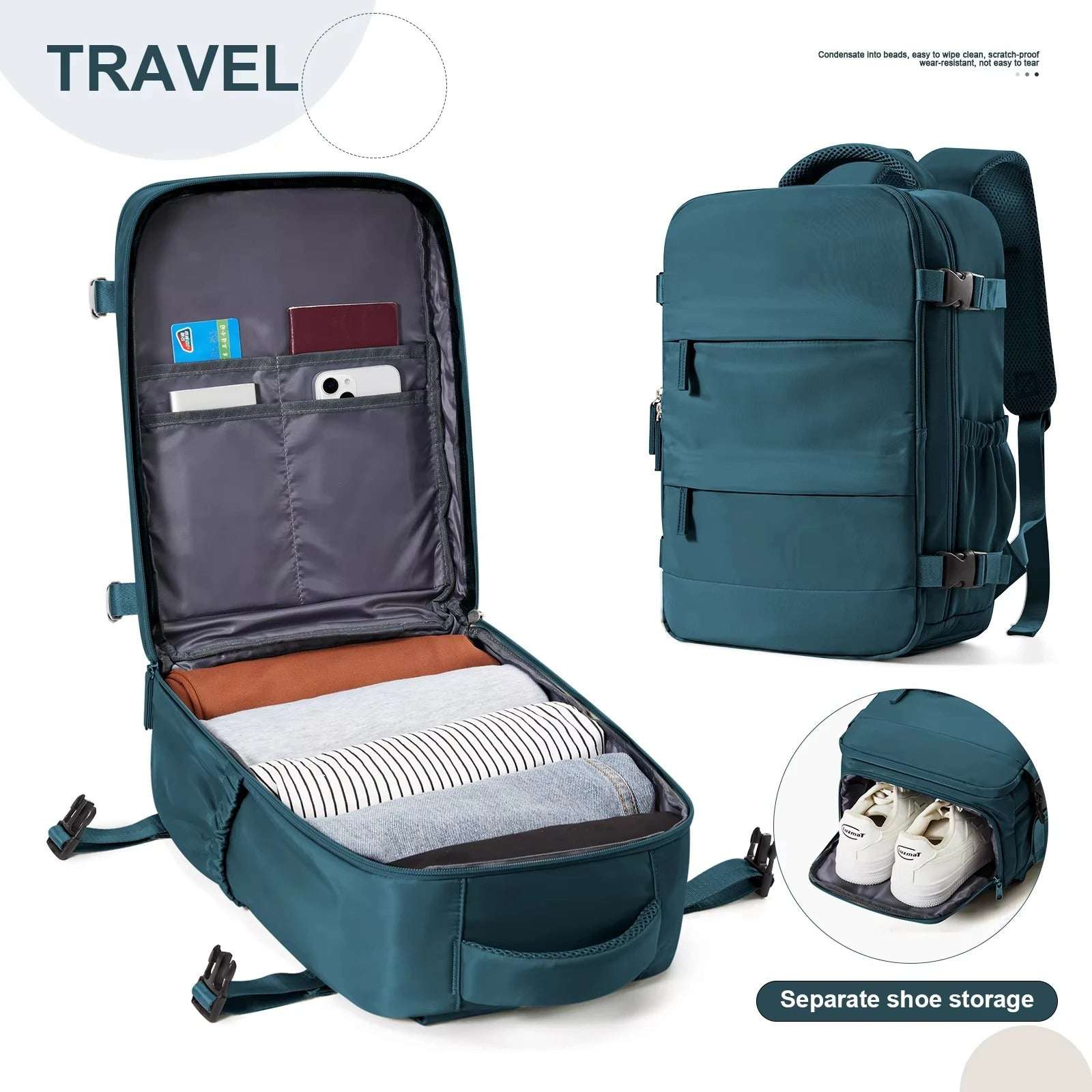 Cabin Size Bag - Ryanair Approved Cabin Travel Backpack