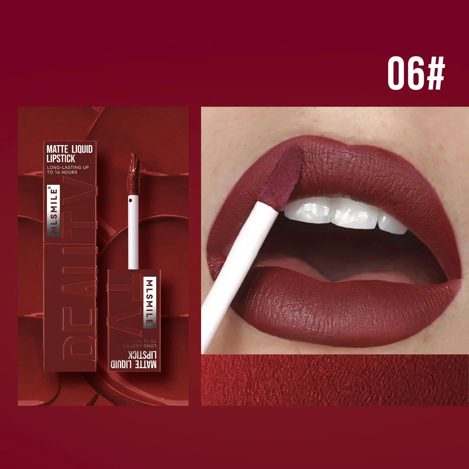 6-Color Matte Liquid Lipstick Set