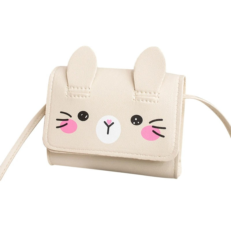Mini Shoulder Bag - Kids PU Shoulder Bag for Everyday Use