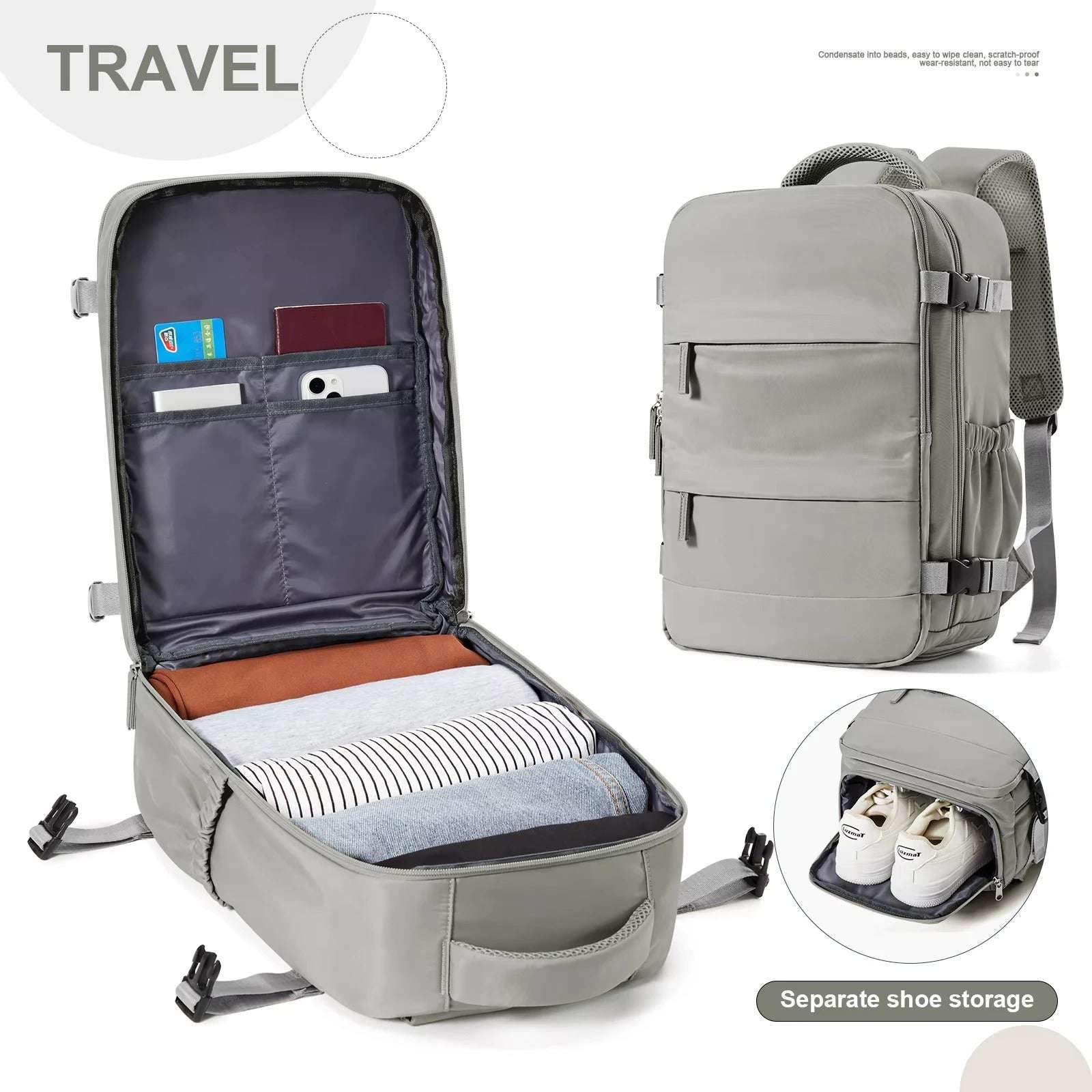 Cabin Size Bag - Ryanair Approved Cabin Travel Backpack