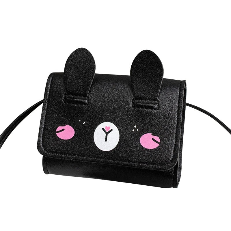 Mini Shoulder Bag - Kids PU Shoulder Bag for Everyday Use