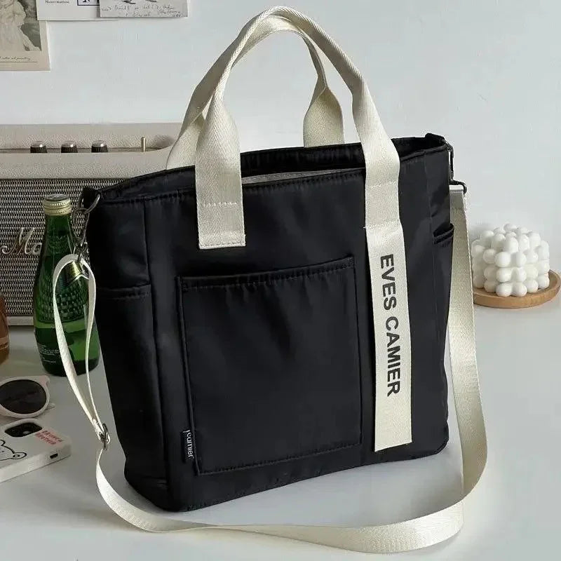 Waterproof Canvas Tote Bag - Durable Nylon Canvas Tote Bag