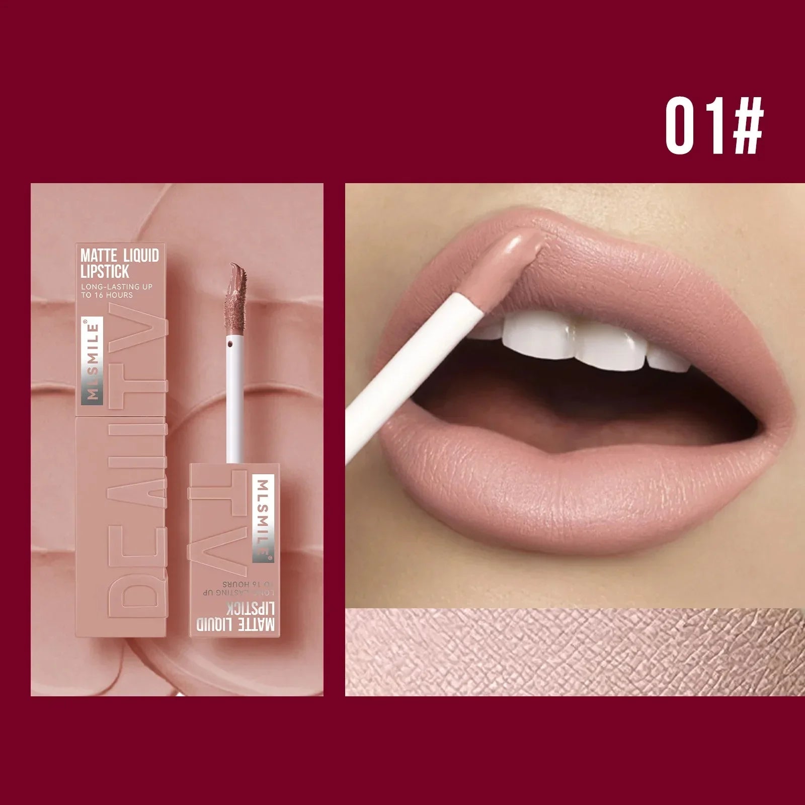 6-Color Matte Liquid Lipstick Set