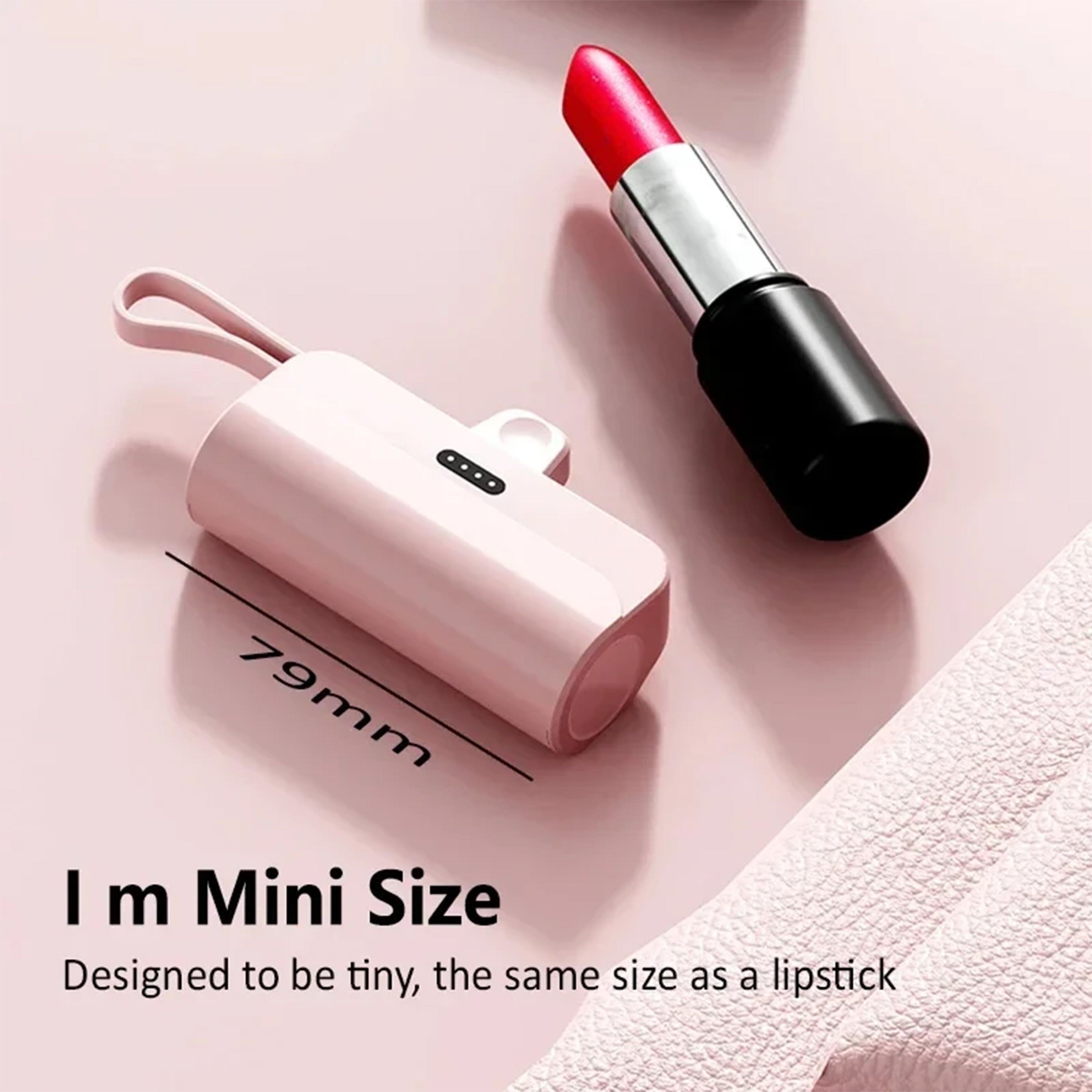 Compact Mini Power Bank – Fast Charging Portable Battery Pack