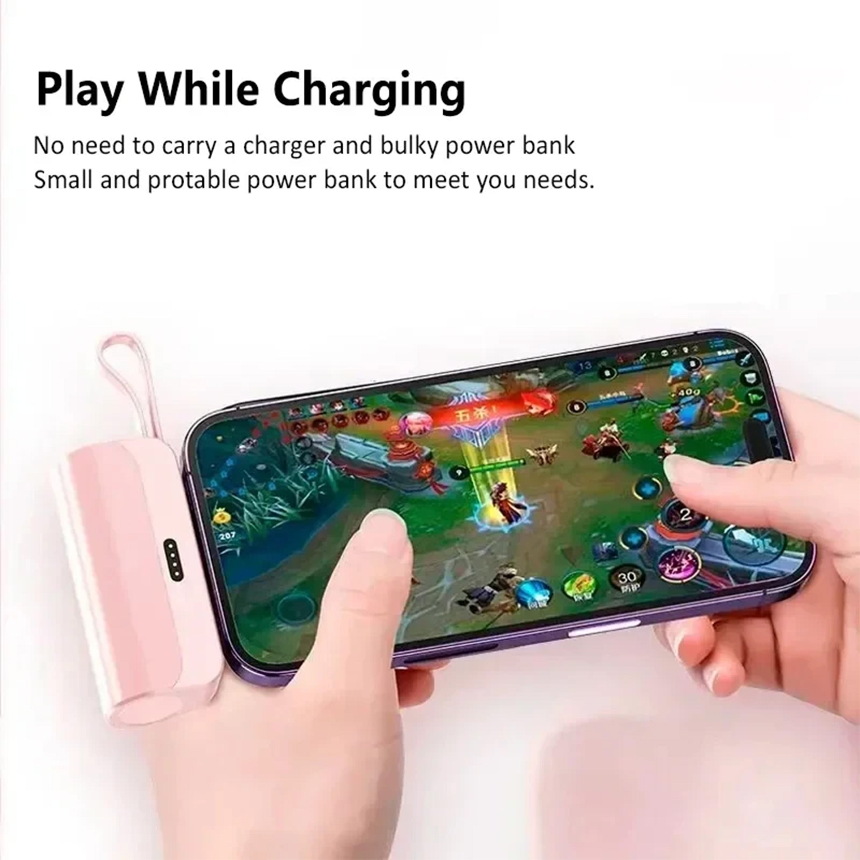 Compact Mini Power Bank – Fast Charging Portable Battery Pack