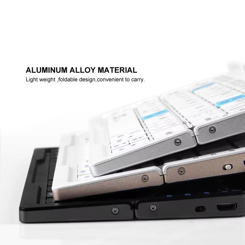 Foldable Bluetooth Keyboard – Compact, Portable, and Ergonomic