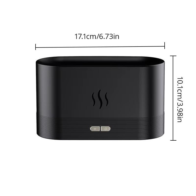 Flame Diffuser Mist Humidifier Aromatherapy Diffuser with Waterless Protection
