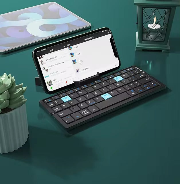 Foldable Bluetooth Keyboard – Compact, Portable, and Ergonomic