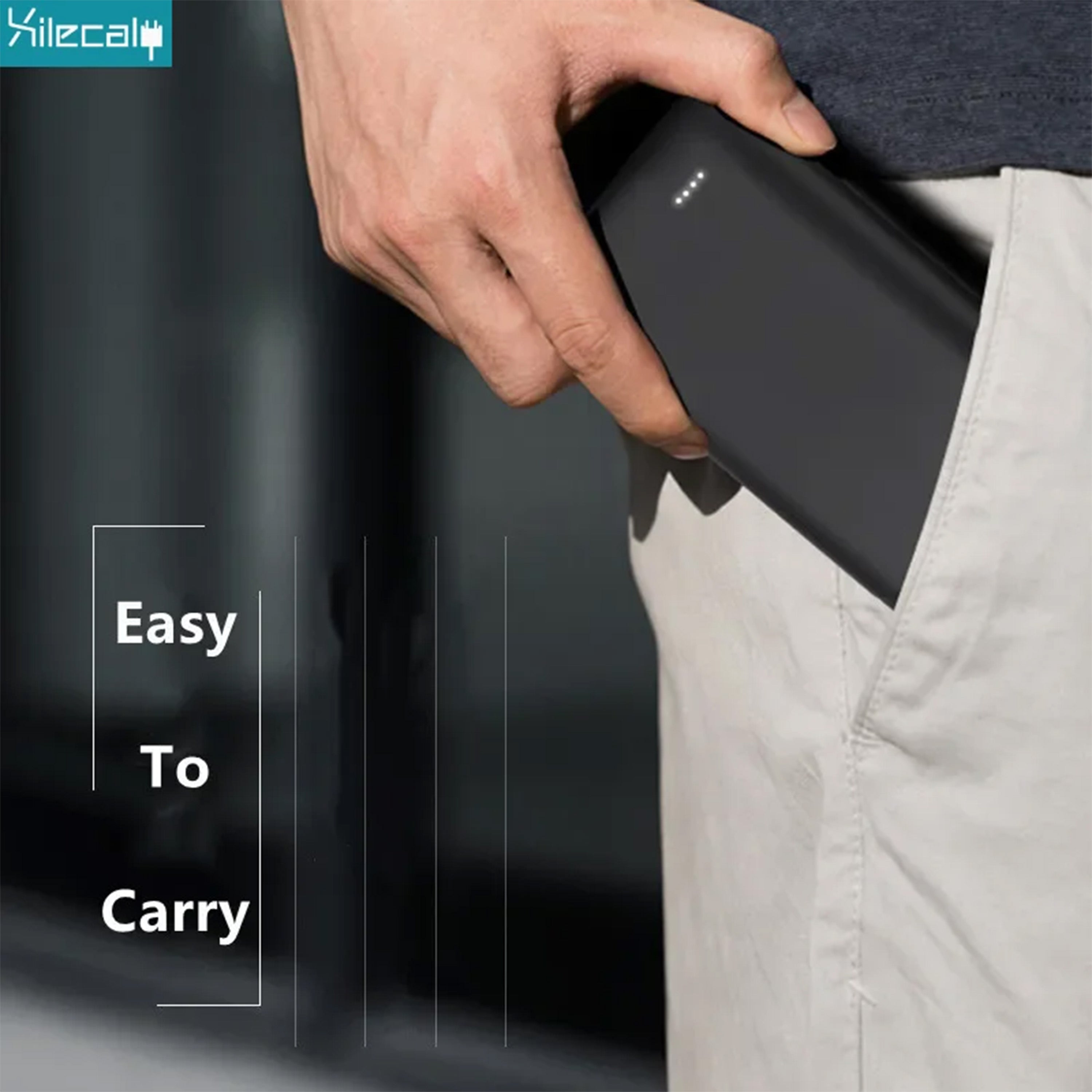 Portable Power Bank High-Capacity Power Banks for Fast Charging