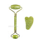 Natural Jade Roller & Gua Sha Set – Double-End Face Massager