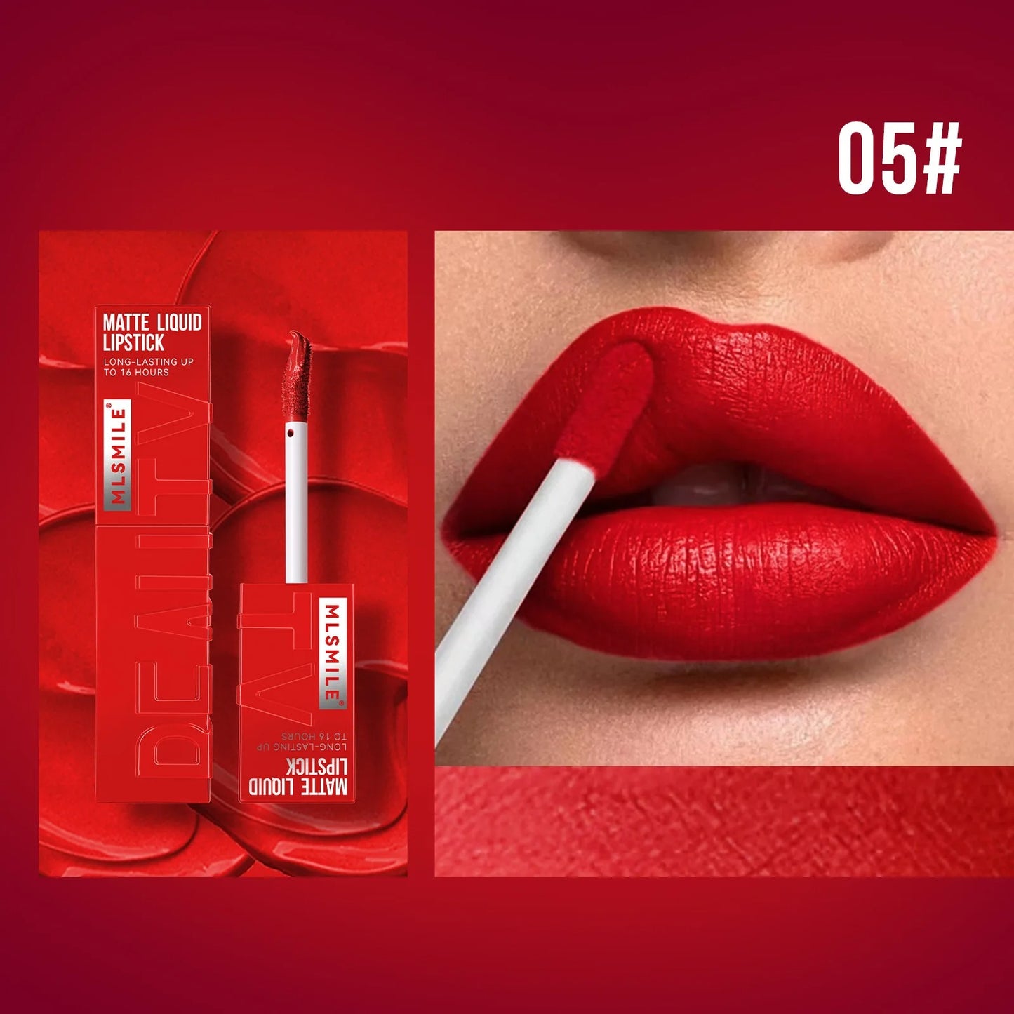 6-Color Matte Liquid Lipstick Set