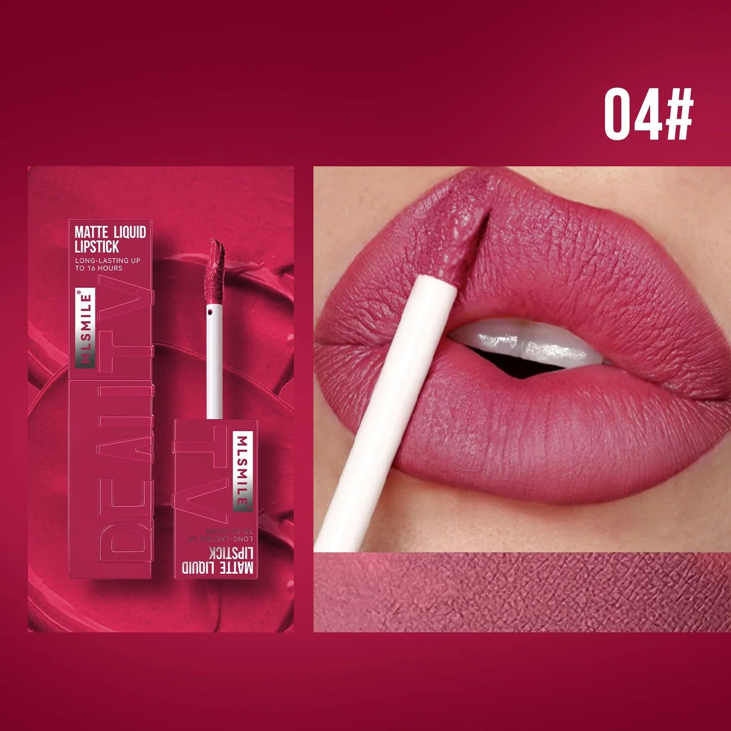6-Color Matte Liquid Lipstick Set