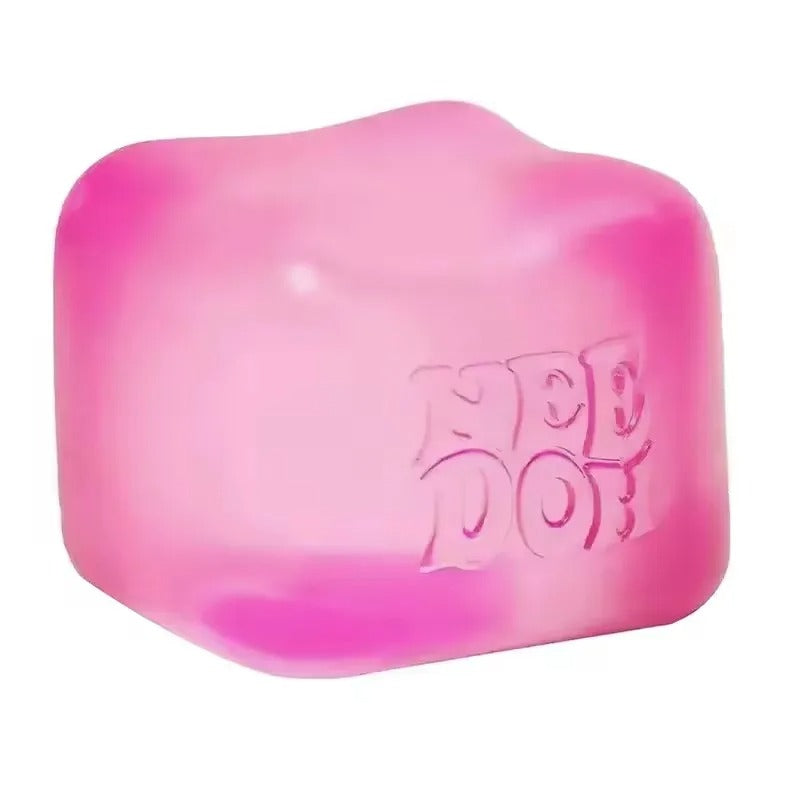 NeeDoh Nice Cube Stress Ball – Soft Sensory Fidget Toy for Stress Relief, Anxiety Relief & Hand Therapy for Kids and Adults