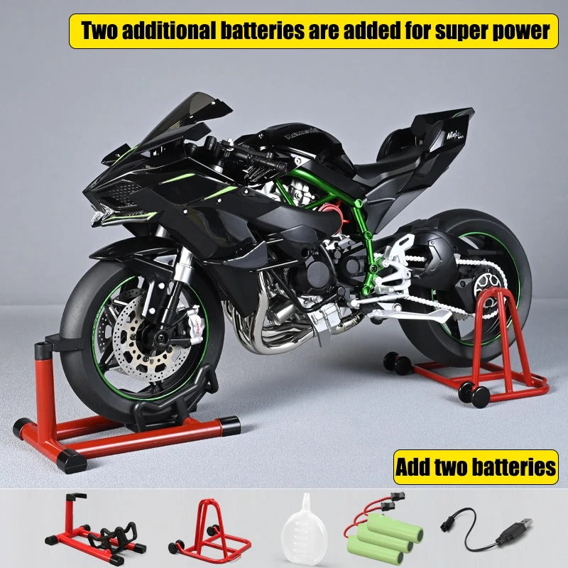 1:6 Scale Kawasaki H2R Diecast Motorcycle Model