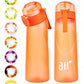 800ml Scented Air Water Bottle with Straw