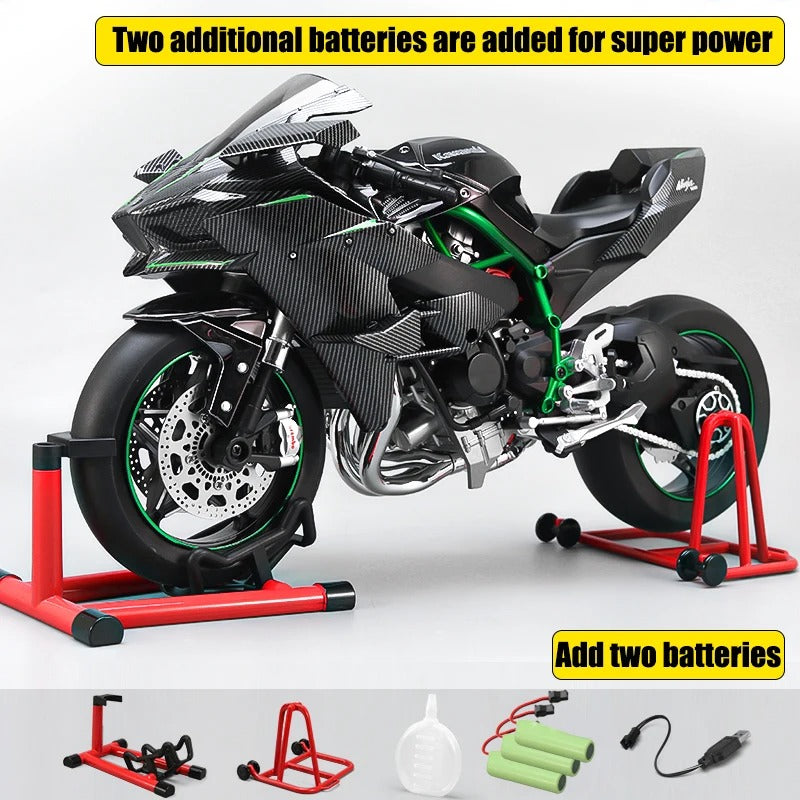 1:6 Scale Kawasaki H2R Diecast Motorcycle Model