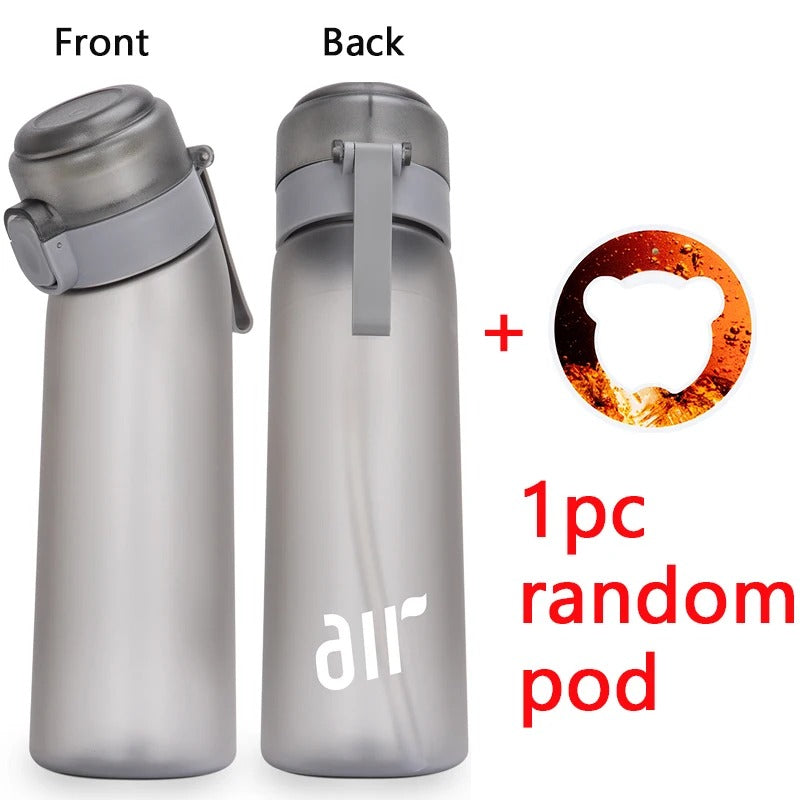 800ml Scented Air Water Bottle with Straw