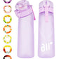 800ml Scented Air Water Bottle with Straw