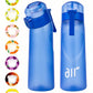 800ml Scented Air Water Bottle with Straw