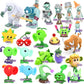 Plants vs Zombies Light Edition Toy Set