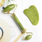 Natural Jade Roller & Gua Sha Set – Double-End Face Massager