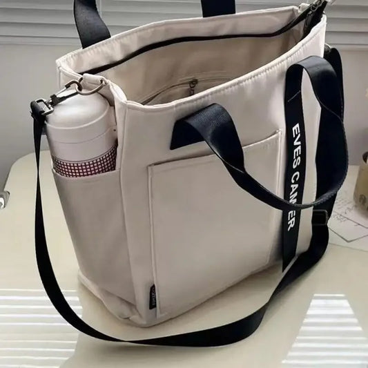 Waterproof Nylon Canvas Tote Bag