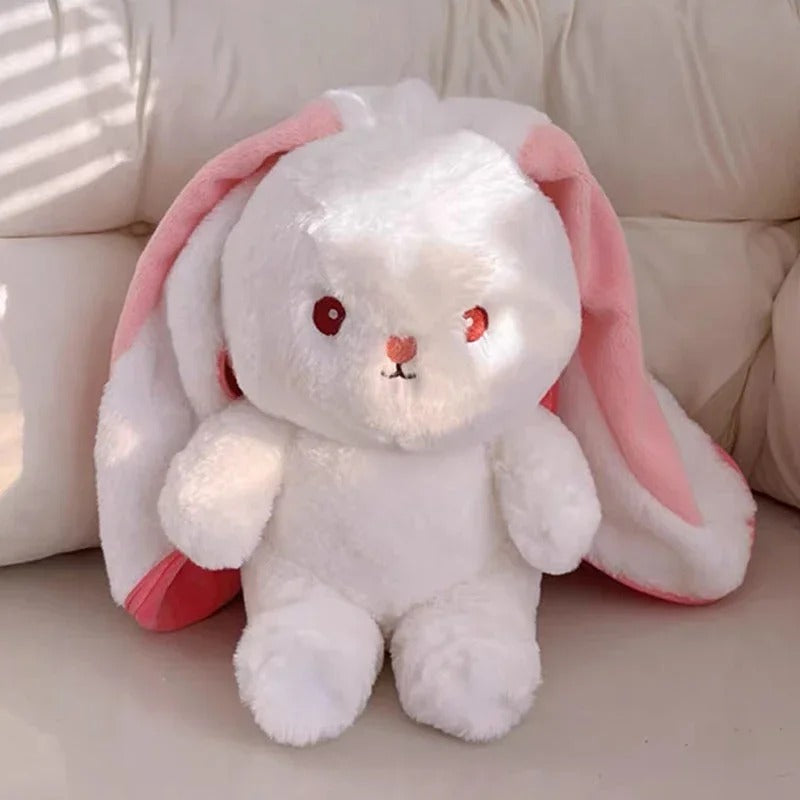 25cm Strawberry & Carrot Bunny Plush Toy