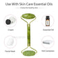 Natural Jade Roller & Gua Sha Set – Double-End Face Massager