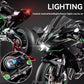1:6 Scale Kawasaki H2R Diecast Motorcycle Model