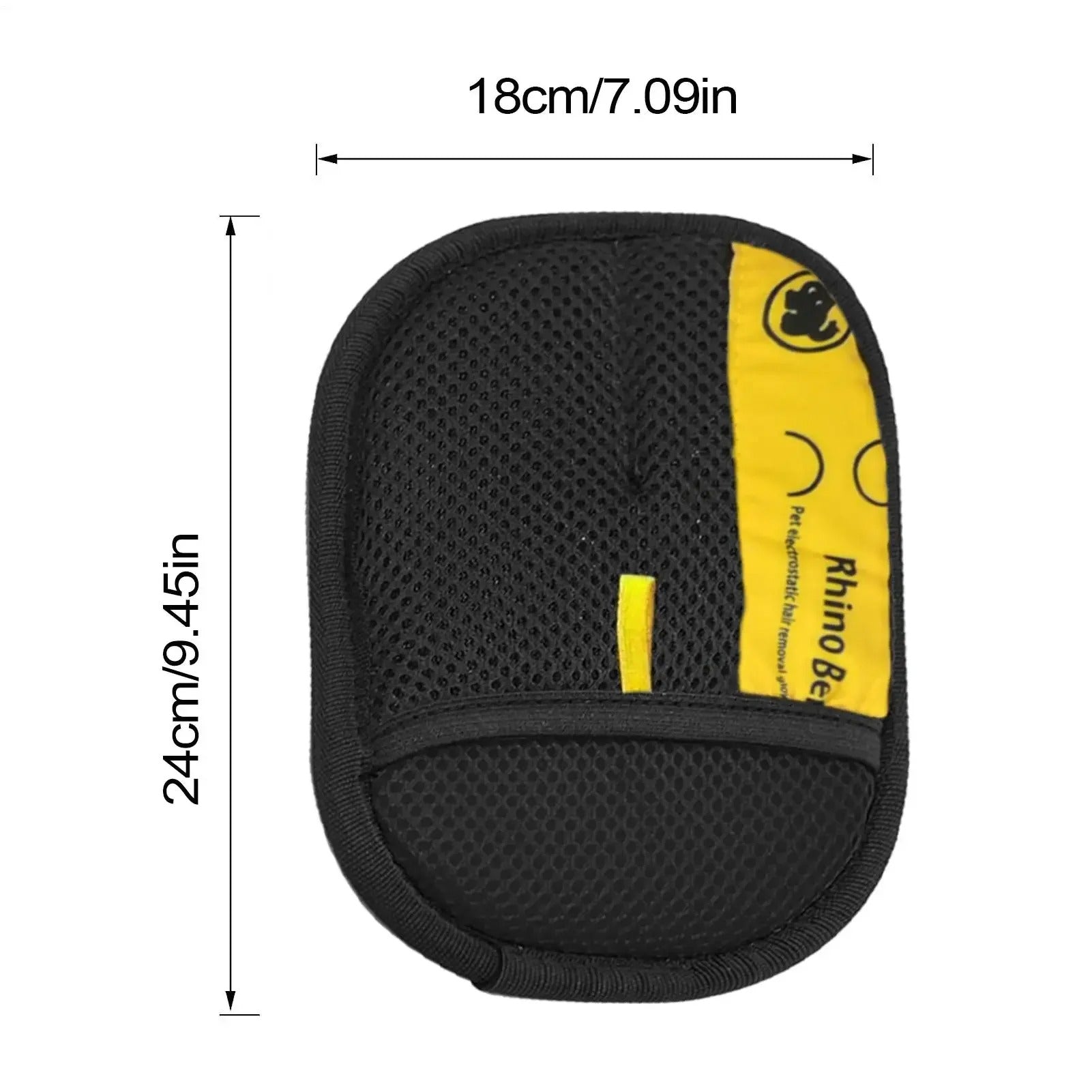 Electrostatic Pet Hair Remover Glove Dog Cat Grooming Hair Cleaning Mitt