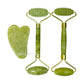 Natural Jade Roller & Gua Sha Set – Double-End Face Massager