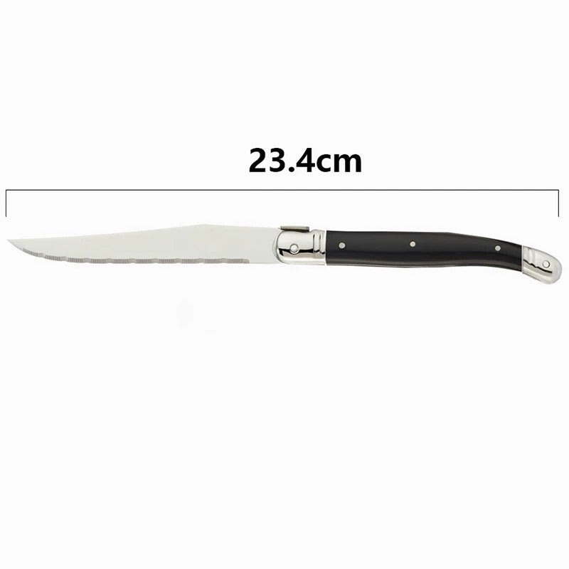 Steak Knife Set – 9'' Serrated Steak Knife for Meat Cutting