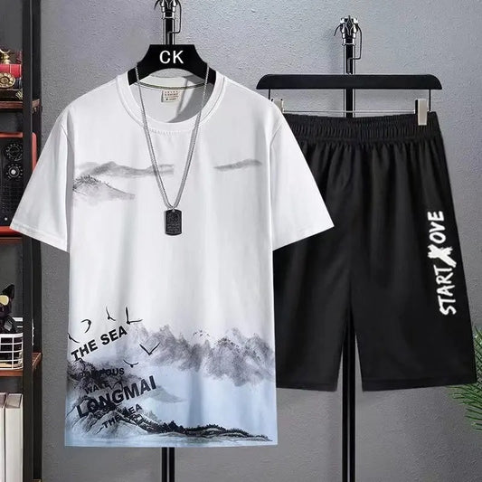 Men’s Summer Tracksuit 2-Piece Set
