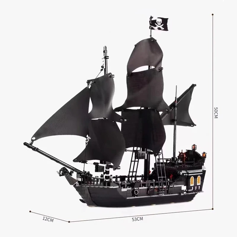 Pirates of the Caribbean Ship Building Blocks Set with mini Figures