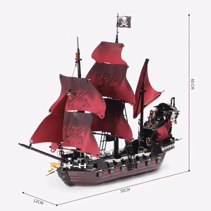Pirates of the Caribbean Ship Building Blocks Set with mini Figures