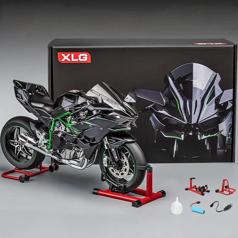 1:6 Scale Kawasaki H2R Diecast Motorcycle Model