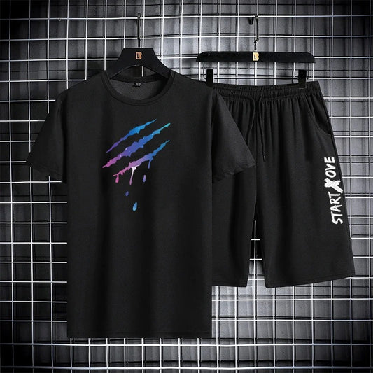 Men’s Summer Tracksuit 2-Piece Set