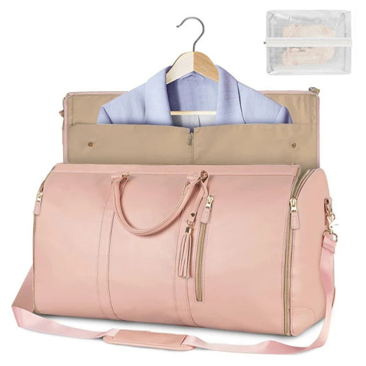 Foldable Women’s PU Travel Duffel Bag