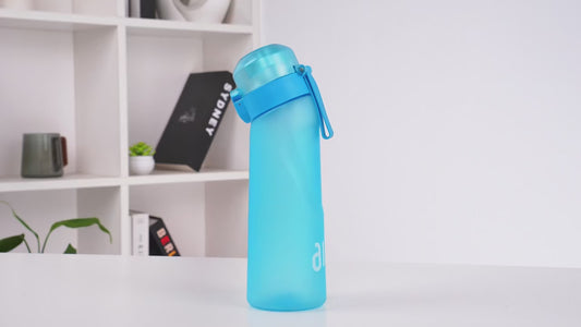 800ml Scented Air Water Bottle with Straw